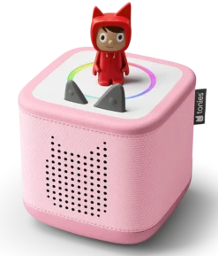 TONIES Toniebox 2 Starter Set Rosa Mit Kreativ-Tonie Rot