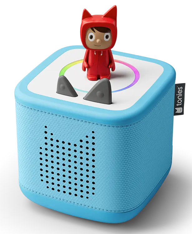 TONIES Toniebox 2 Starter Set Himmelblau Mit Kreativ-Tonie Rot 1 TONIES Toniebox 2 Starter Set Himmelblau Mit Kreativ-Tonie Rot