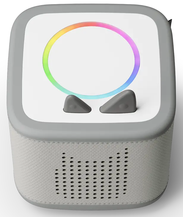 TONIES Toniebox 2 Starter Set Mondgrau Mit Kreativ-Tonie Rot 2 TONIES Toniebox 2 Starter Set Mondgrau Mit Kreativ-Tonie Rot – Bild 2