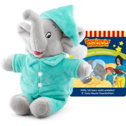 Tonies - Benjamin Blümchen Plüsch - Gute Nacht Geschichten - Hörspiel 6 Tonies - Benjamin Blümchen Plüsch - Gute Nacht Geschichten - Hörspiel -Spielzeug Geschaft tonies benjamin pluesch