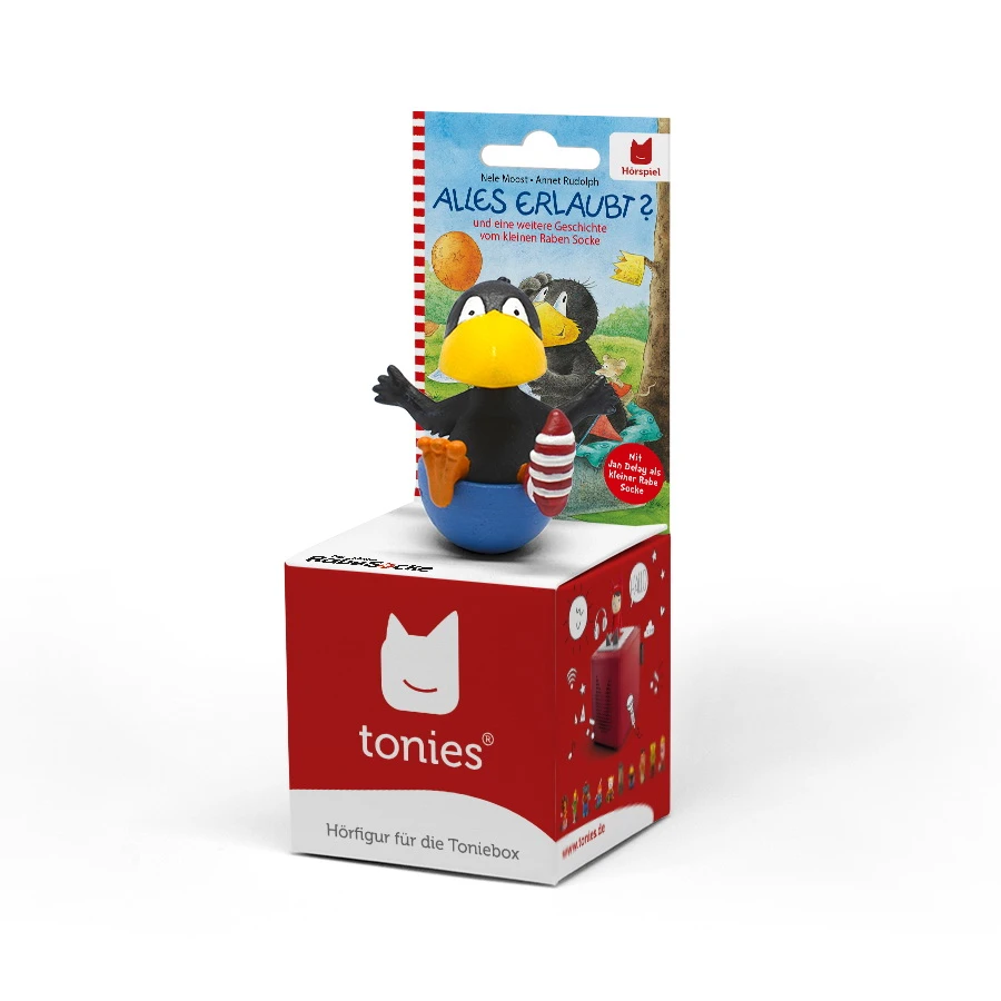 Tonies - Rabe Socke - Alles Erlaubt? - Hörfigur - Hörspiel 1 Tonies - Rabe Socke - Alles Erlaubt? - Hörfigur - Hörspiel